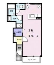 ジュネスBの間取り画像