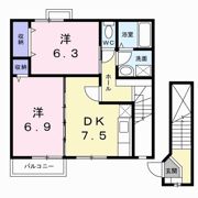 グレィスの間取り画像