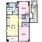 ボヌールⅡの間取り画像