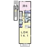 アルカンシェルの間取り画像