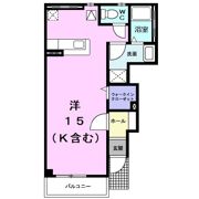 ベルベデ－ルの間取り画像