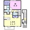 ベルベデ－ルの間取り画像