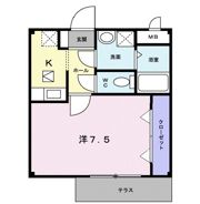 アルブル ヴィラージュⅠの間取り画像
