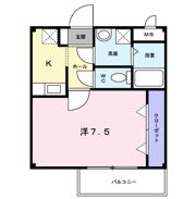 アルブル ヴィラージュⅠの間取り画像