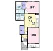 ファシネイション春日Ⅱの間取り画像