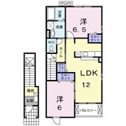 サザンカ－サBの間取り画像