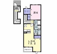 エヴァーグリーンの間取り画像