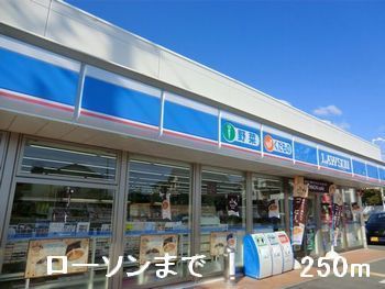 近くのローソンまで250m(徒歩4分)