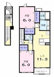 サニ－セトル Aの間取り画像