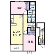 メゾン ド ファミーユWestの間取り画像