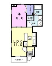 ウインド・ヒルⅠの間取り画像