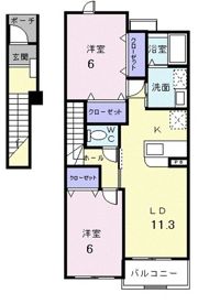 レフィナードの間取り画像