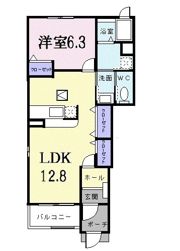 メリーブライトAの間取り画像
