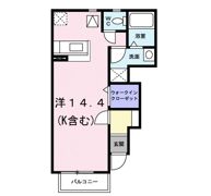 クロスローズHK・Ⅱの間取り画像