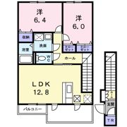 フェルマ桔梗の間取り画像