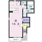 コンフォートCの間取り画像