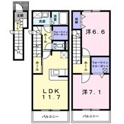 モルティⅢの間取り画像