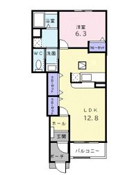 メープル アベニューの間取り画像