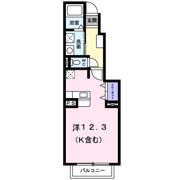 ドミール ラフィネ Aの間取り画像