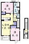 ヴィオラ メゾンⅡの間取り画像