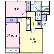 ヴィスタオーレの間取り画像