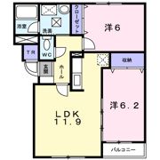 ヴィスタオーレの間取り画像