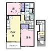 カーサフィオーレAの間取り画像