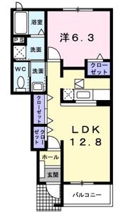ソレイユ 弐番館の間取り画像