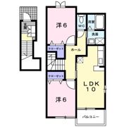 クレストール24Cの間取り画像