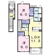 レフィナード三番街 Ⅱの間取り画像