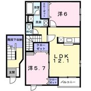 ルピナスの間取り画像