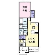 ソレイユAの間取り画像