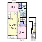 ミニョン フルールの間取り画像