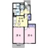 ジュネス感田Bの間取り画像