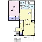 カルムメゾンの間取り画像