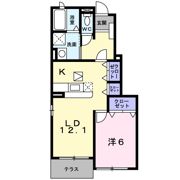 シンヴィオシスDの間取り画像