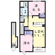 サンリットⅡの間取り画像