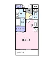 ジェルメ伏見の間取り画像