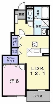 ウィル ヴェスティージ 壱番館の間取り画像