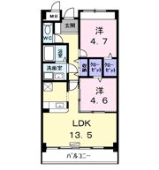プレシャスコートの間取り画像