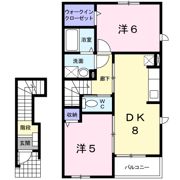 メゾンラメールの間取り画像