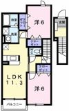 プリムローズT・K Bの間取り画像