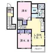 フィオーレAの間取り画像