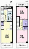 アビタシオンⅡの間取り画像