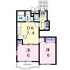 カプチーノ Cの間取り画像