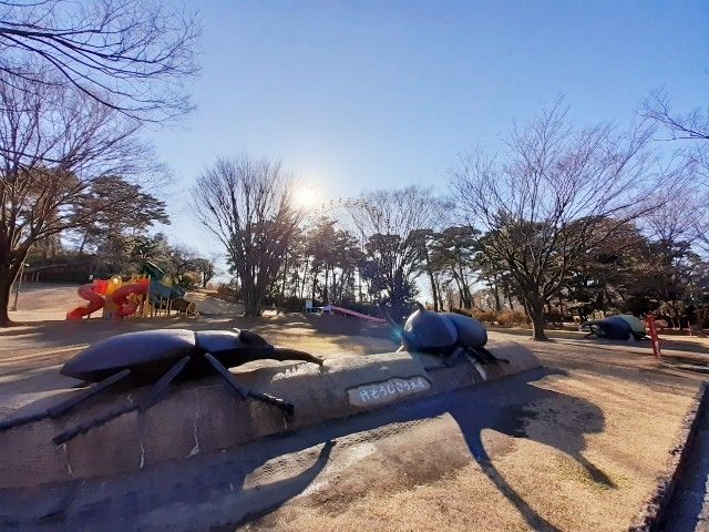 近くの華蔵寺公園まで500m（徒歩7分）