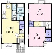 クラールメゾンの間取り画像