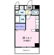 プラティーク ベリエの間取り画像