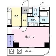 プラティーク ベリエの間取り画像
