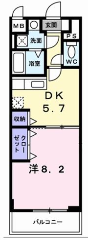 タカラ ピュアの間取り画像